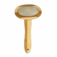 Duvo+ Bamboo četka SlickerBrush sa metalnim zubcima M