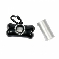 Duvo+ Dispanzer za kesice Bone Mini Chic 2X 10Pcs Black