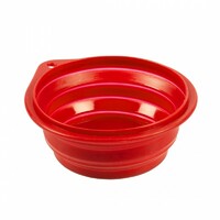 Duvo+ Silikonska činija za putovanje 1000ml - 18cm Red