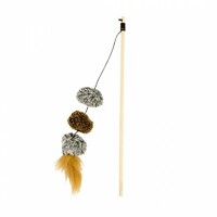 Duvo+ Pecaljka Playing Rod Pompom 25X5cm