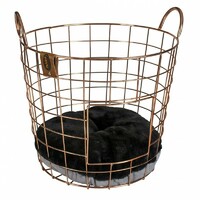 Duvo+ Korpa za pse, Caramel With Square Wires 37X37X39cm Copper