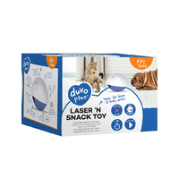 Duvo+ Igračka za pse Laser N snack toy 19x19x15cm belo/plava