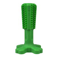 Duvo+ Igračka za pse - CHEW `N PLAY BRUSH M - 14,5x9x9cm zelena