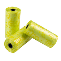 Duvo+ Kese za izmet Spice Limeta 4x10st - 32x19cm zelena