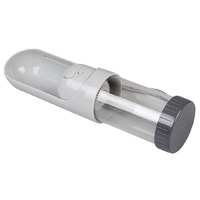 Duvo+ Flašica za vodu Compact 300ml - 6,5x6,5x18,5cm siva