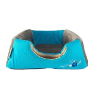 Rogz Cuddle Igloo za mace Blue Floral 41x41x30cm