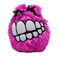 Rogz Fluffy Grinz plišana lopta M Pink