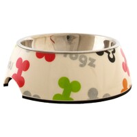 Rogz Činija Bubble Trendy Bowlz M Multi Bones