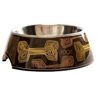 Rogz Činija Bubble Bowlz M Mocha Bone