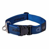 Rogz Navy Paw klasična ogrlica XXL