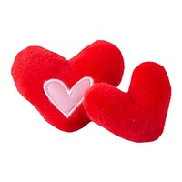 Rogz Plišana igračka Catnip Hearts Crvena