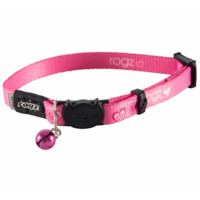 Rogz Kiddy Cat pink hearts XS / 16,5 - 23cm (8mm)