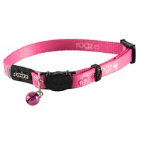 Rogz KiddyCat Ogrlica za mace Pink Hearts