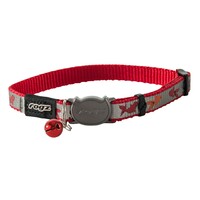 Rogz ReflectoCat Ogrlica za mace Red Fish 200-310/8-12mm