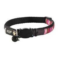 Rogz NeoCat Ogrlica za mace Black 200-310/8-12mm