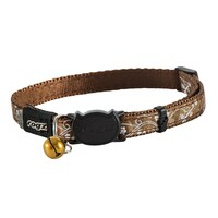 Rogz SilkyCat Ogrlica za mace Bronze 200-310/8-12mm