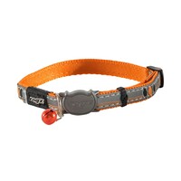 Rogz NightCat Ogrlica za mace Orange Birds on Wire 200-310/8-12mm