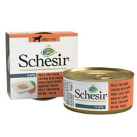 Schesir konzerva za pse piletina i papaja 150gr