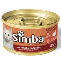 Simba obrok sa piletinom i ćuretinom 85g