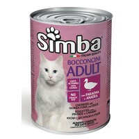 Simba konzerva za mačke pačetina i fazan 415g