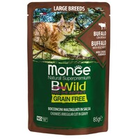 BWild sosić za mačke - bivo/povrće 85g