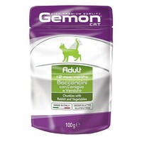 Gemon Cat sosić sa komadićima zečetine i povrćem - Adult 100g