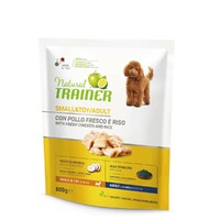 Trainer Natural Dog sa piletinom i pirinčem za odrasle pse malih rasa 800g