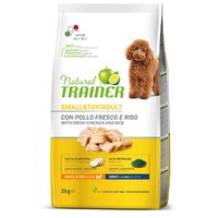 Trainer Natural Dog sa piletinom i pirinčem za odrasle pse malih rasa 2kg