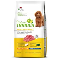 Trainer Natural Dog sa govedinom i pirinčem za odrasle pse malih rasa 2kg