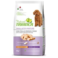 Trainer Natural Dog sa svežom piletinom za starije pse malih rasa 2kg