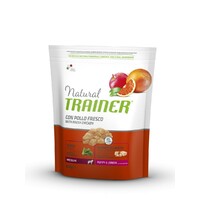 Trainer Natural Dog sa svežom piletinom za štence i mlade pse srednjih rasa 650g