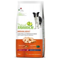 Trainer Natural Dog sa svežom piletinom za odrasle pse srednjih rasa 12kg