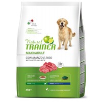 Trainer Natural Dog sa govedinom i pirinčem za odrasle pse velikih rasa 3kg