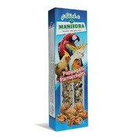 Manitoba Nimfe/papagaji - štapići miks sa lešnicima 120g