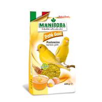 Manitoba Patee Gold Kanarinci - jajcana hrana Žuta 400g