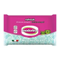 Inodorina Vlažne  maramice Refresh White Musk 40 kom.