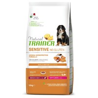 Trainer Natural Sensitive No Gluten Puppy & Junior sa lososom za pse srednjih i velikih rasa 12kg