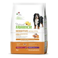 Trainer Natural Sensitive No Gluten sa lososom za starije pse srednjih i velikih rasa 3kg