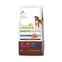 Trainer Natural Sensitive No Grain sa pastrmkom za odrasle pse srednjih i velikih rasa 12kg