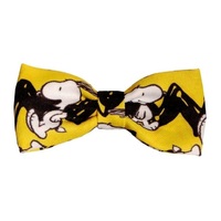 ZOOZ PETS Leptir mašna Snoopy Charlie Brown žuta S (XS/S) 5.3x4.2cm
