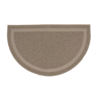 Duvo+ Otirač za toalet za mace Polukružni Cat Litter Mat Half-Round 60x37cm Sivi