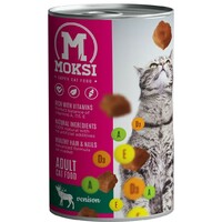 Moksi 415gr Moksi konzerva za mačke sa Divljači