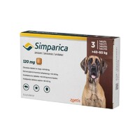 Zoetis Simparica Tableta protiv ektoparazita za pse preko 40kg